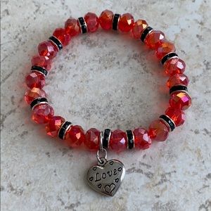 Red and Black Bracelet